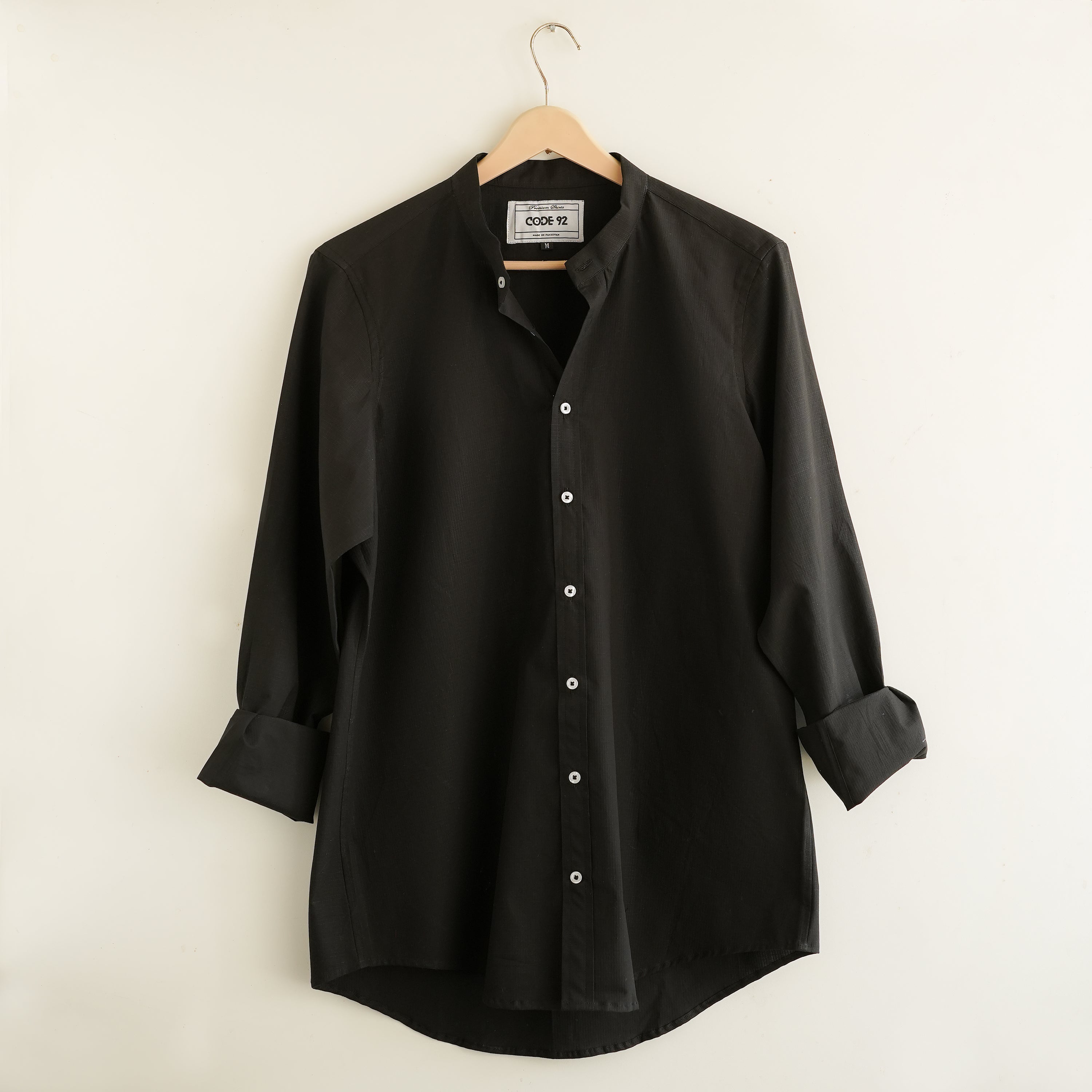 Black Cotton Shirt