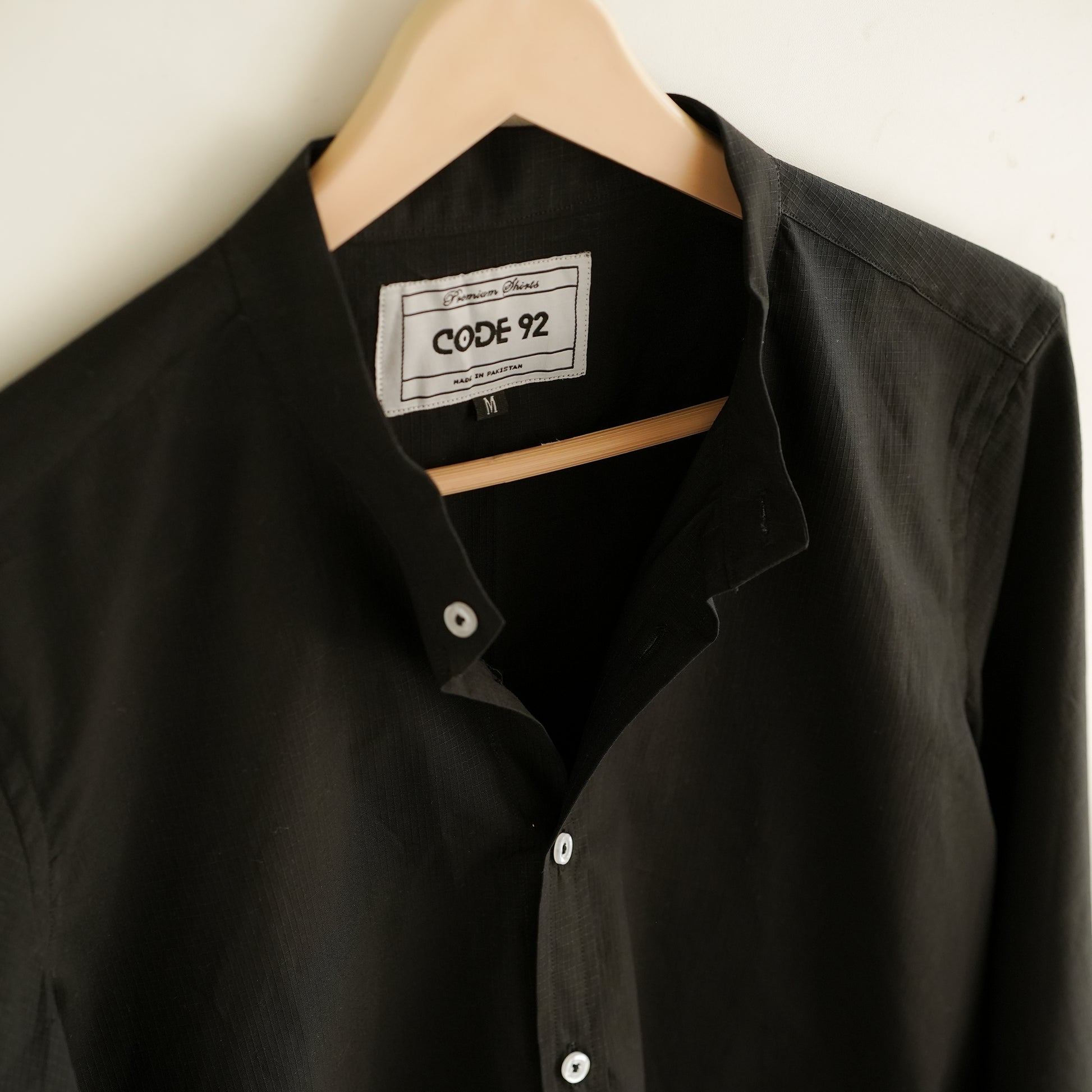 Black Cotton Shirt