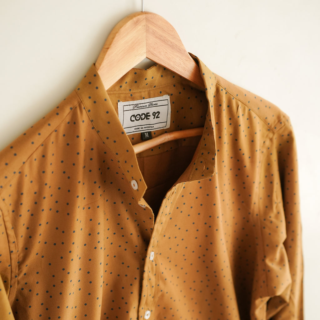 Polka Dots Cotton Shirt