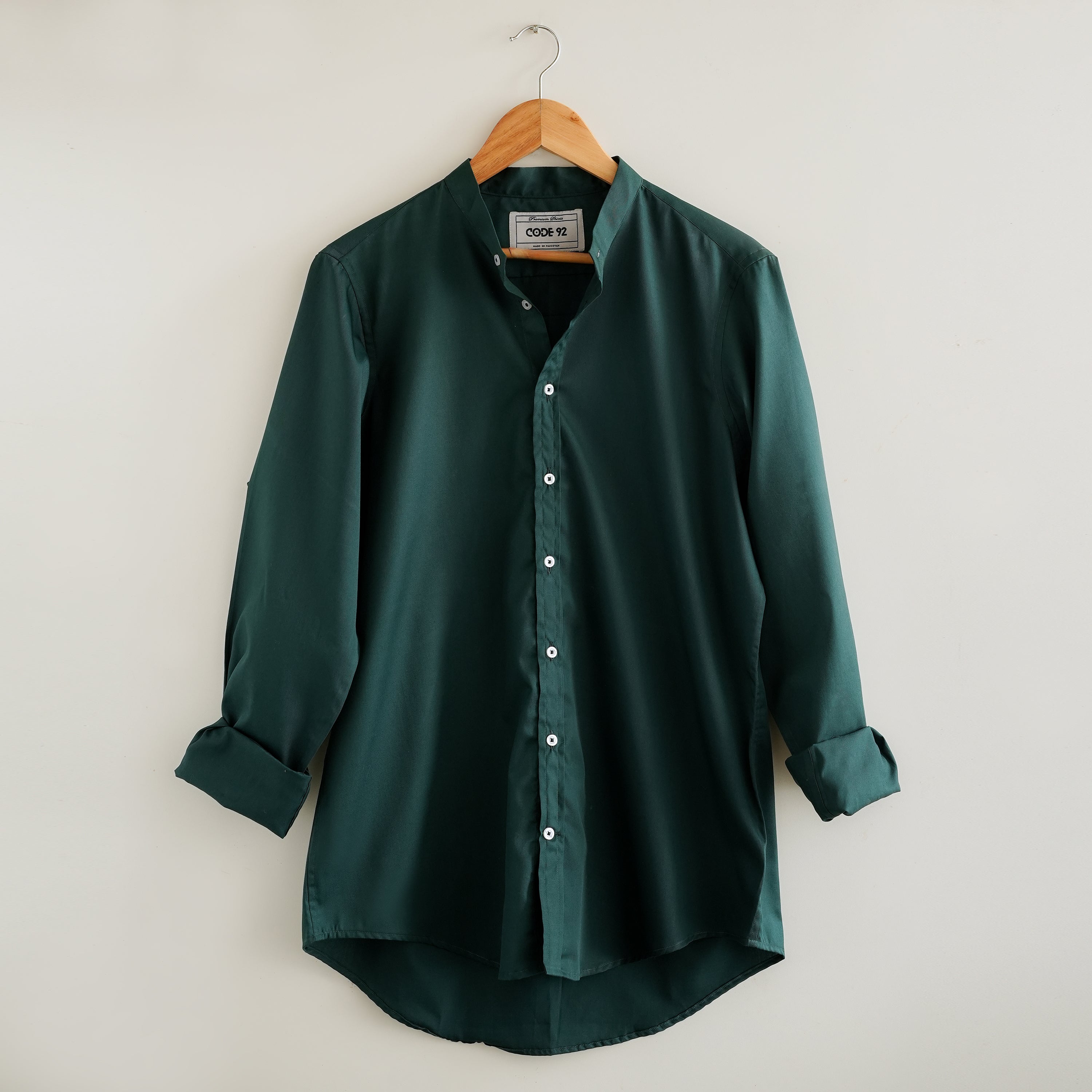 Green Cotton Shirt