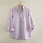 Powder Lilac Linen Shirt