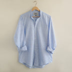 Blue & White Linen Shirt