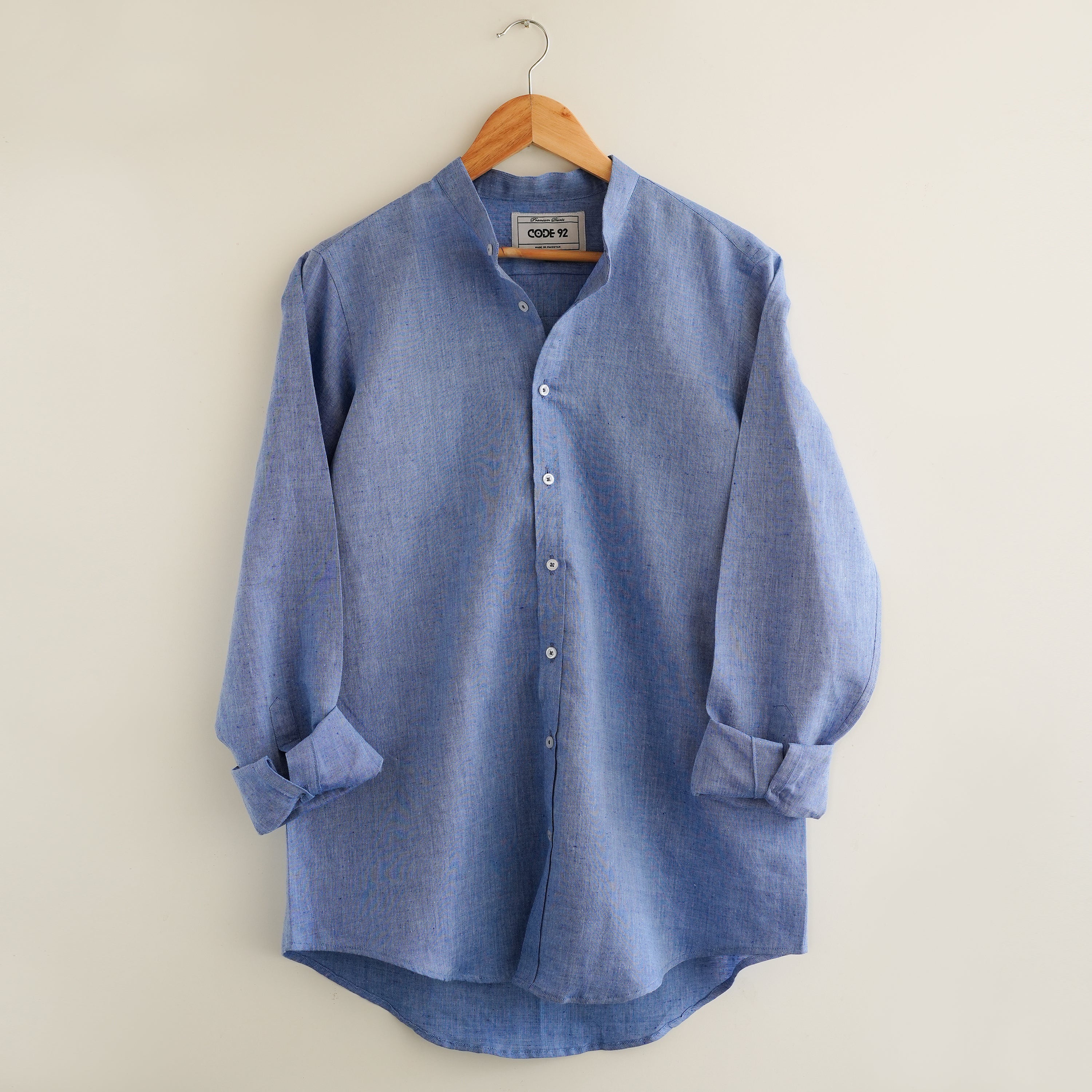 Blue Linen Shirt
