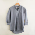 Ice Grey Cotton Shirt