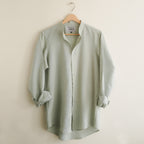 Dust Green Linen Shirt