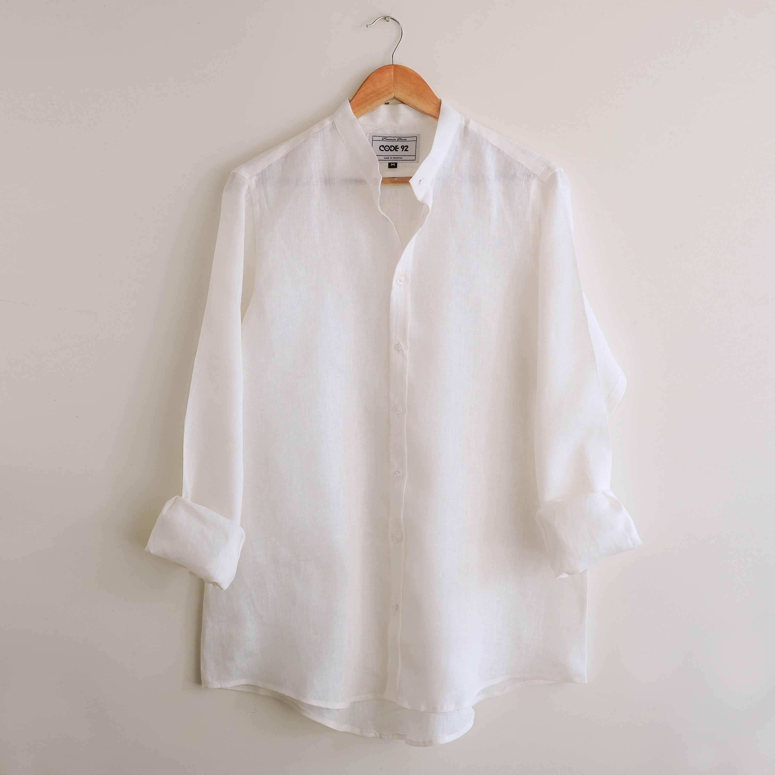 WHITE LINEN CO-ORD SET