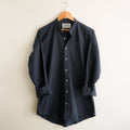 Navy Blue Cotton Shirt