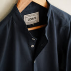 Navy Blue Cotton Shirt