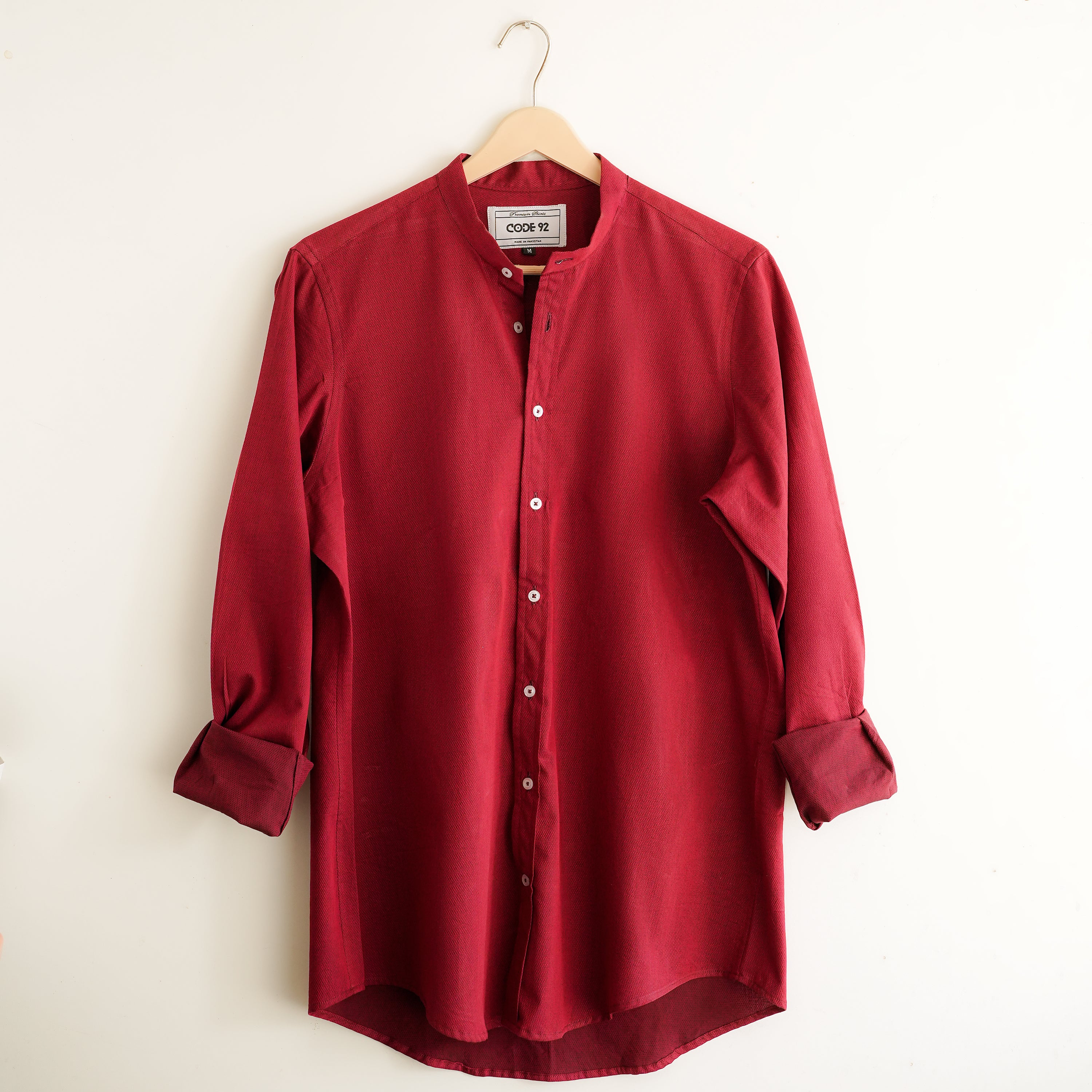 Red Cotton Shirt