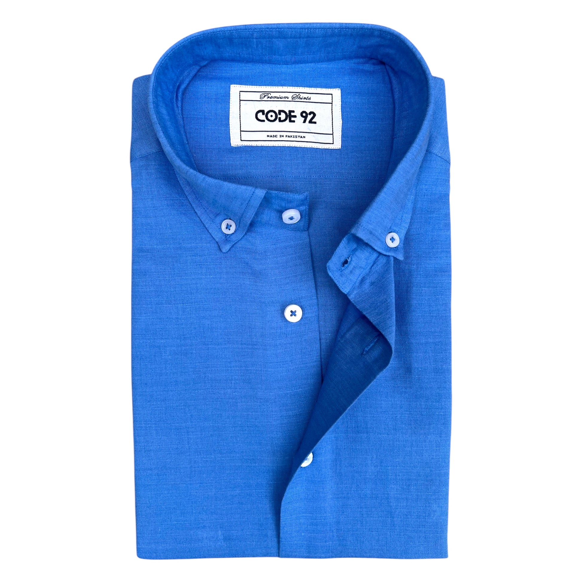 Blue Linen Shirt