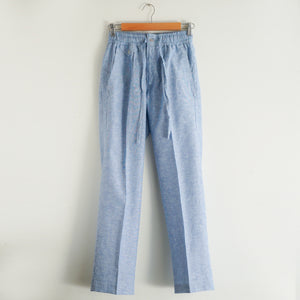 Blue Linen Pants