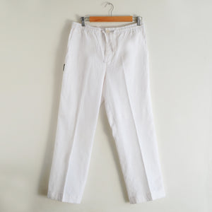 White Linen Pants