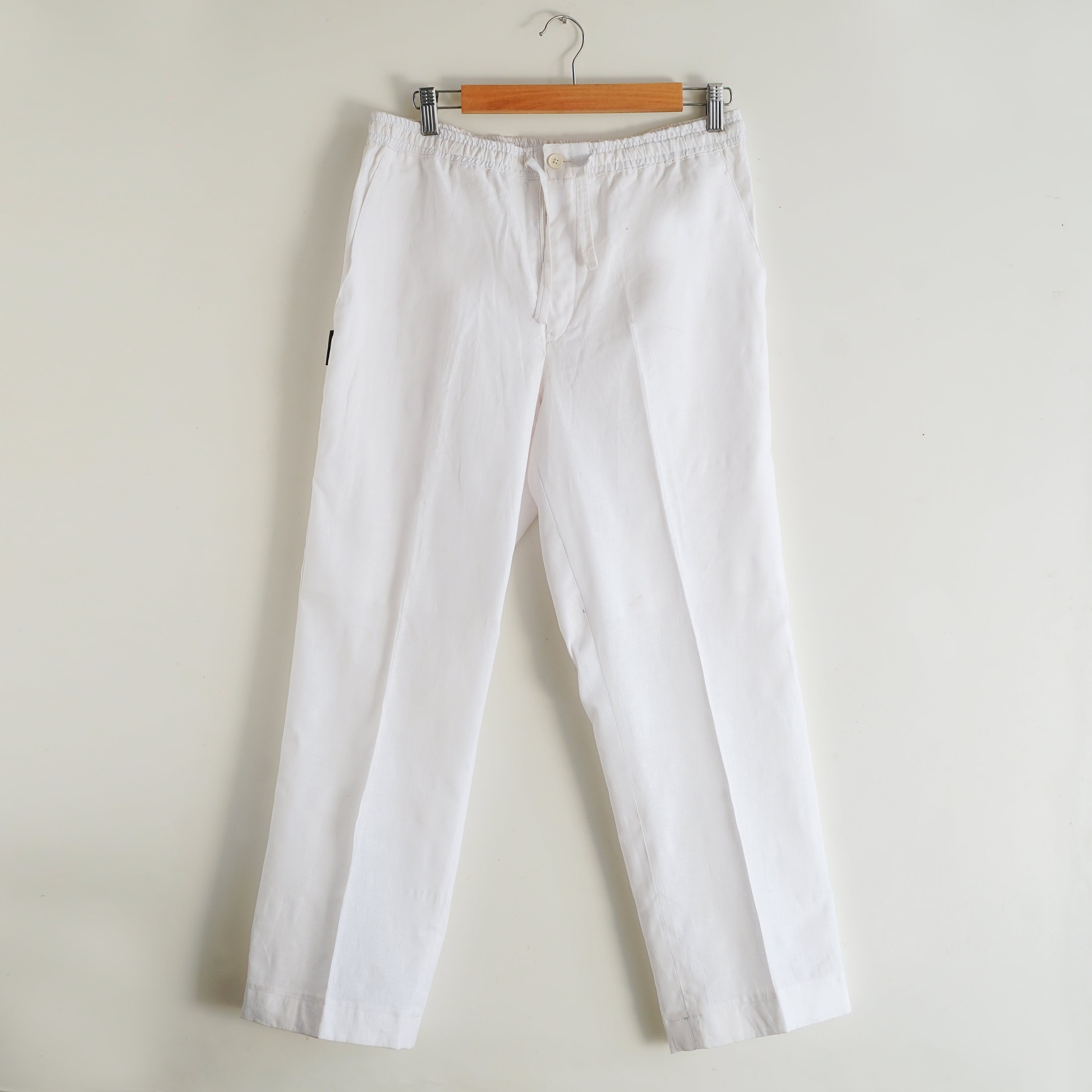White Linen Pants