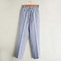 Blue Striped Linen Pants