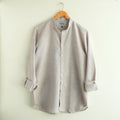 Ice Beige Linen Shirt