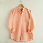 Peach Linen Shirt